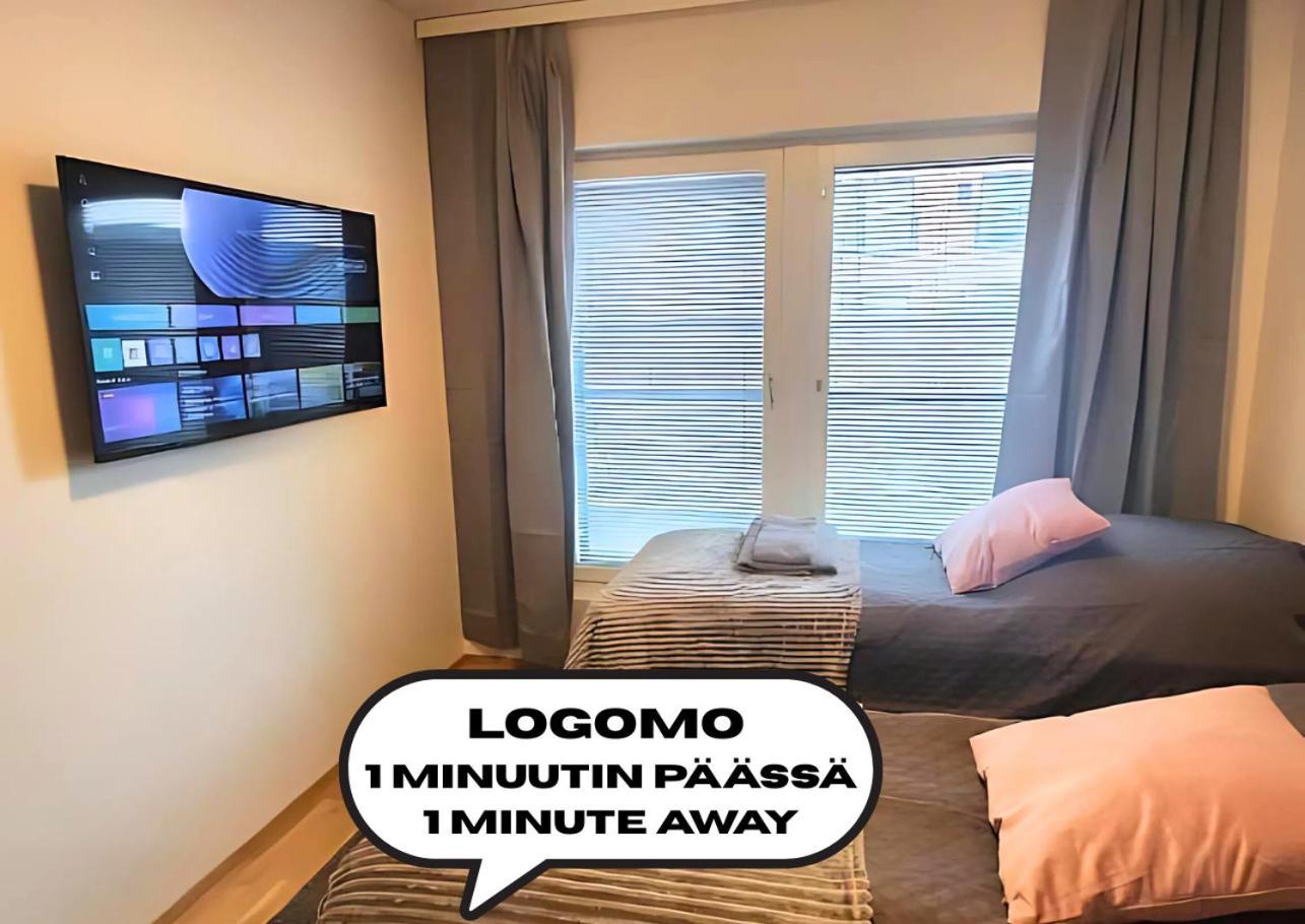 Laadukas Kalustettu Yksioe Logomolla 1-2Hloe Appartement Turku Buitenkant foto
